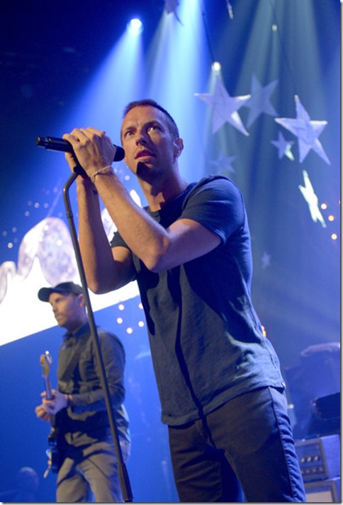 Chris Martin Coldplay iHeartRadio Live