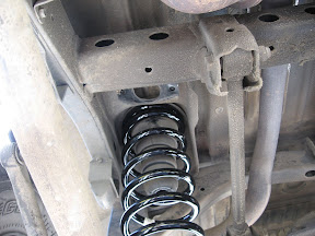 New rear spring installed