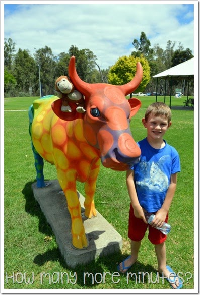 Shepparton: Mooving Art Exhibit ~ How Many More Minutes?