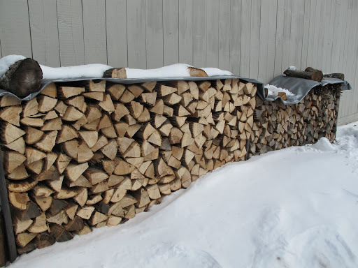 Wow!  Who knows how many cords this is!  No wonder we need so much kindling!