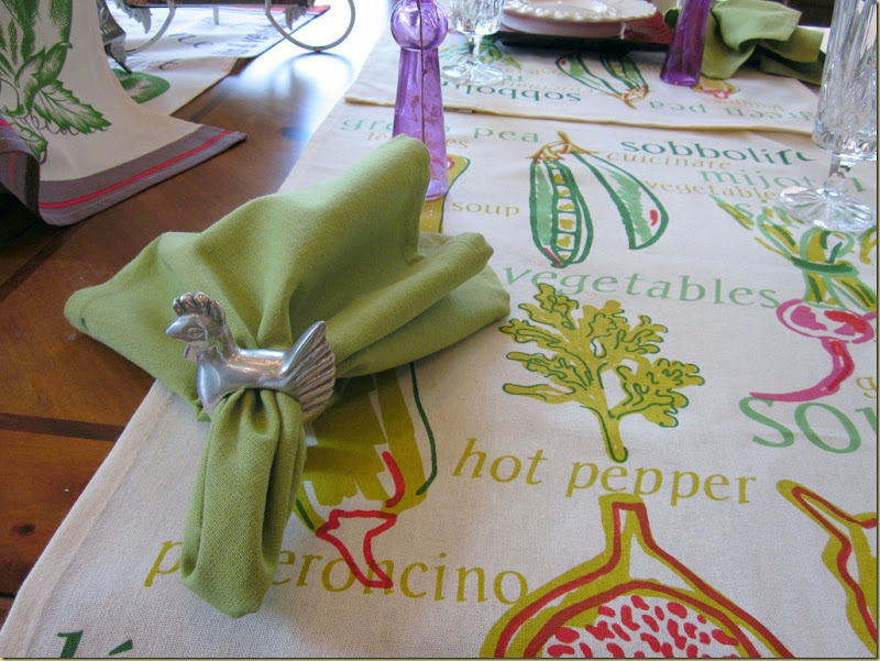 artichoke table napkin done artichoke table napkin done