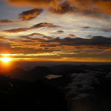 Gunung Tujuh as seen from Gunung Kerinci (Daniel Quinn, April 2010)