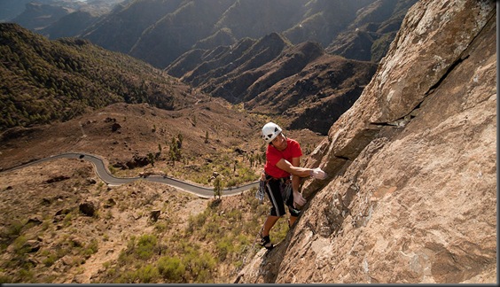 Escalada en ayacata, escalada en canarias
