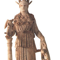 21.- Fidias. Atenea Vavakeion