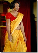 Serena Williams spotted in traditional Indian sari during a function on the eve of the WTA Bangalore Open Championship 2008 in Bangalore.
