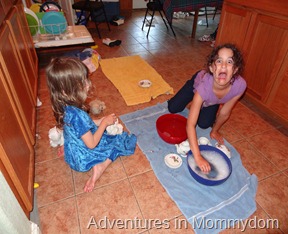 hand washing dishes for kids
