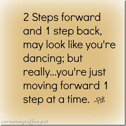 2 steps forward 2 steps forward