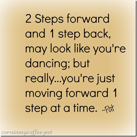 2 steps forward