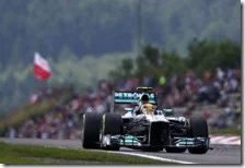 Hamilton conquista la pole del gran premio di Germania 2013