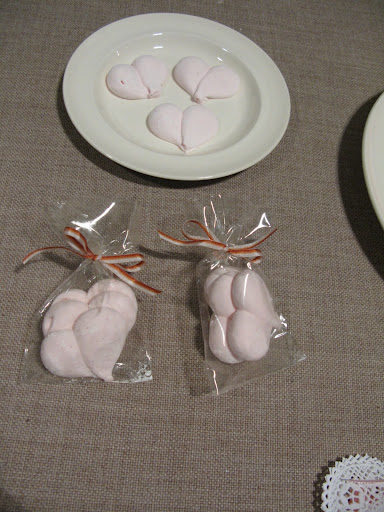 Marshmallow hearts by Whimsey & Spice. Marshmallow hearts by Whimsey & Spice.