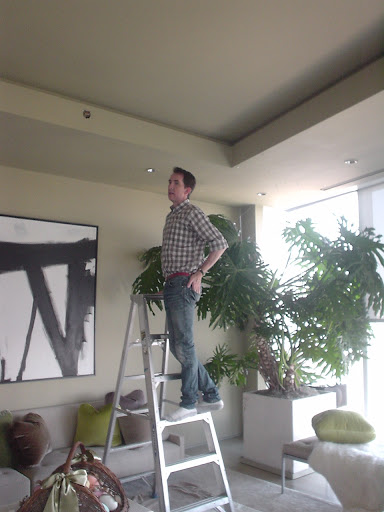 During my renovation, I think I remember that there may have been lighting that was installed in the cove but I'm not sure.  I need to ask Bob, my contractor.