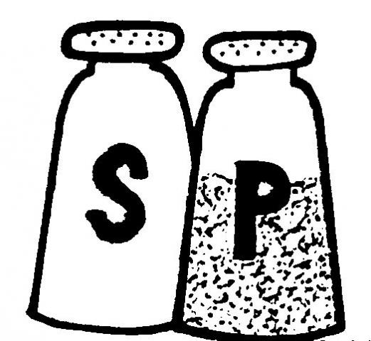 Salt And Pepper Coloring Pages Salt And Pepper Coloring Pages