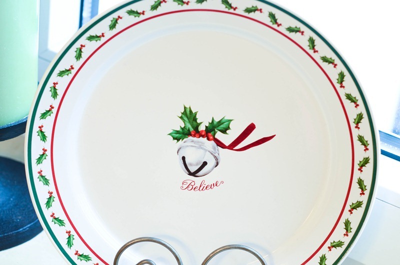 Christmas decor - plate