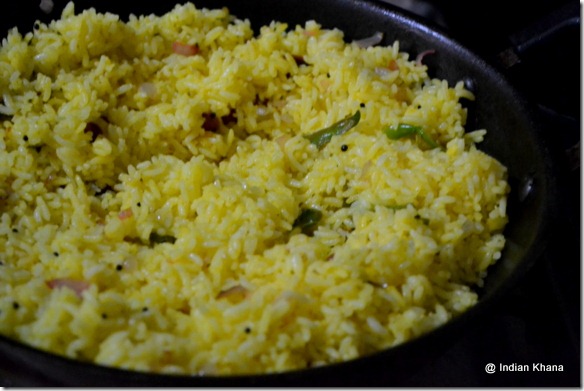 Easy lemon rice recipe south indian style