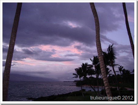 Hawaiian sunset, Maui 