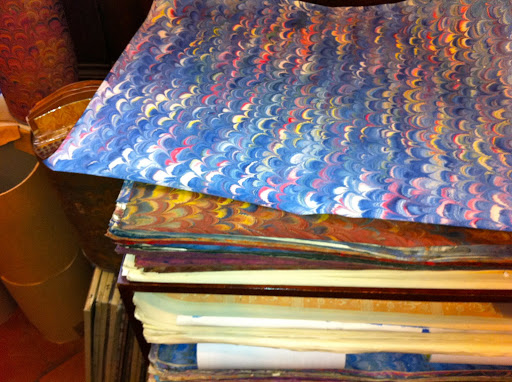 Beautiful papers for wrapping or framing.
