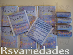 1- Sachê de chá
    : R$2,00 unid (min.30 unids).
    : Cento= R$180,00.
    : Sabores camomila, erva-cidreira ou chá preto.
    : Pode-se optar na escolha de mais de um sabor (min. 20 unids por sabor).
    : Personalização feita através de etiqueta personalizada e não por impressão na embalagem. O sachê já vem com o saquinho dentro.
    : Criamos uma etiqueta personalizada que colamos por cima de um sachê comum que encontramos no supermercado do tipo que já vem lacradinho na lateral. 
    : Assim o conteúdo fica preservado.  
    
    2- Balinha
    : R$1,20 unid (min. 40 unids).
     : Cento: R$110,00.
    : Pedidos em múltiplos de 20 (40, 60, 80, 100, etc.).
    : Utilizamos a balinha Mini-mentos 5 unids.