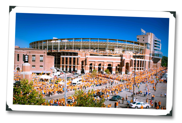Neyland Stadium Tennesse United States Sports Stadium