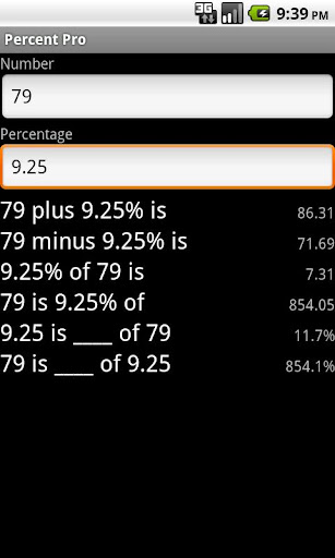 【免費財經App】Percent Pro - Percentage Calc-APP點子