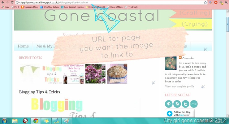 URL the image is to link to