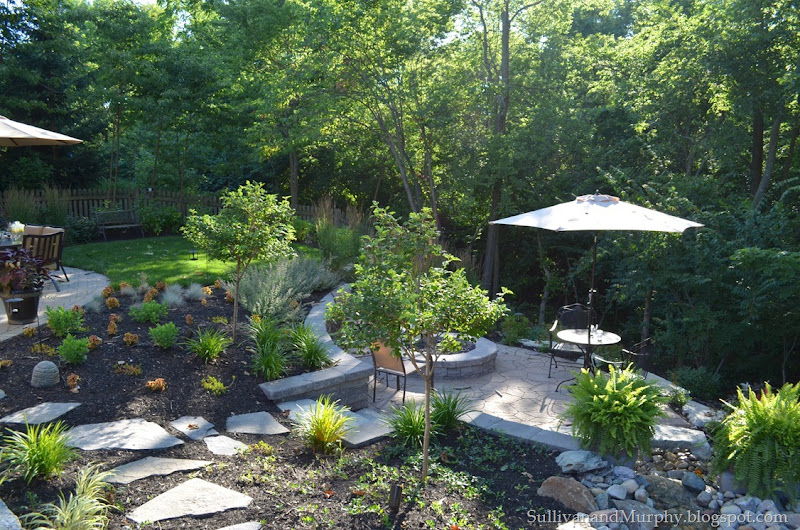 path to lower patio