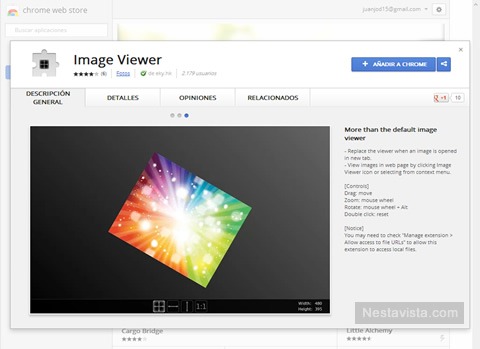 Image Viewer Extension