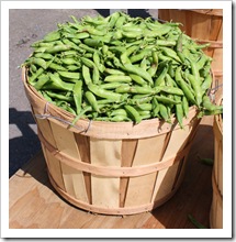 peas, fresh shell peas, migliorelli farm, rhinebeck farmers market