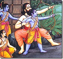 Rama and brothers at gurukula