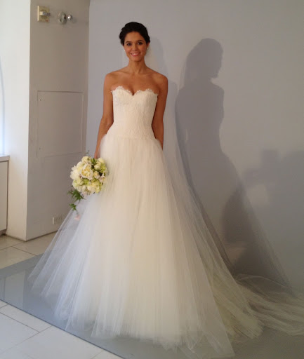 A full ball skirt.