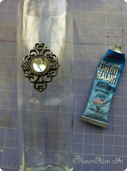 Glue Rhinestone on Water Bottle Glue Rhinestone on Water Bottle