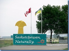2002 Saskatchewan TC-1 East - border sign 2002 Saskatchewan TC-1 East - border sign