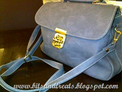 periwinkle purse, bitsandtreats