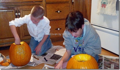 Pumpkin boys