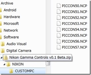 Nikon Gamma Controls v0.1 Beta 001