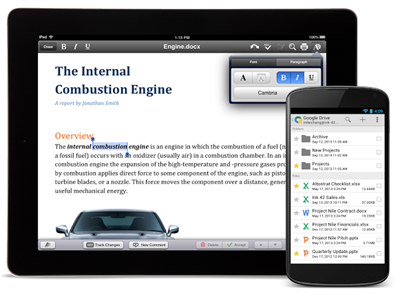 QuickOffice - Free Word Processor for iOS and Android