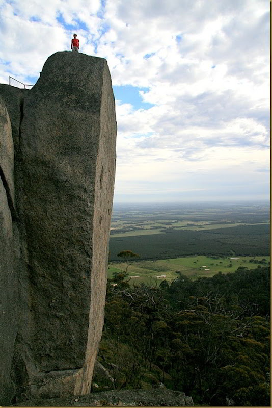 The Castle Rock in the Porongorup Ranges, Western Australia 