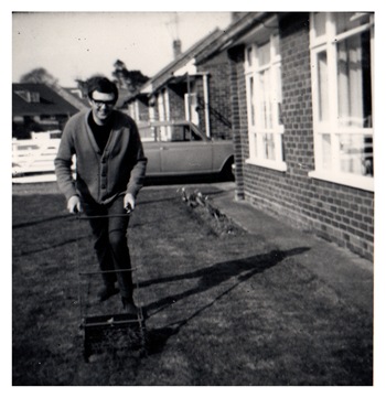 These are some 60's snaps of my Dad rocking a card and lounging lakeside! Personally I think he looks a very handsome chappy & I think that his look would work today!” – Laura, Wolf and Gypsy Vintage.