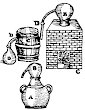 Alchemical And Distilling Apparatus From John French The Art Of Distillation 1651 Fig13