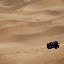 Dunes - Buggy au milieu des dunes