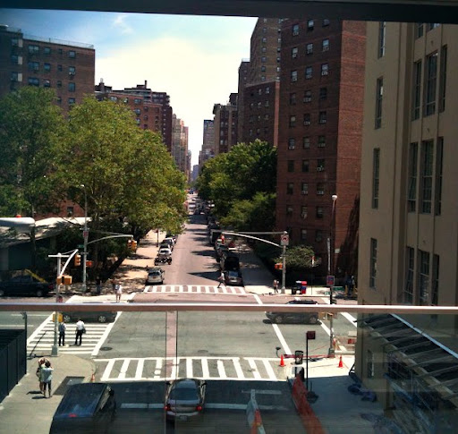 26th Street viewing spur from the High Line.