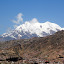 Illimani looms over La Paz - 21,122 ft
