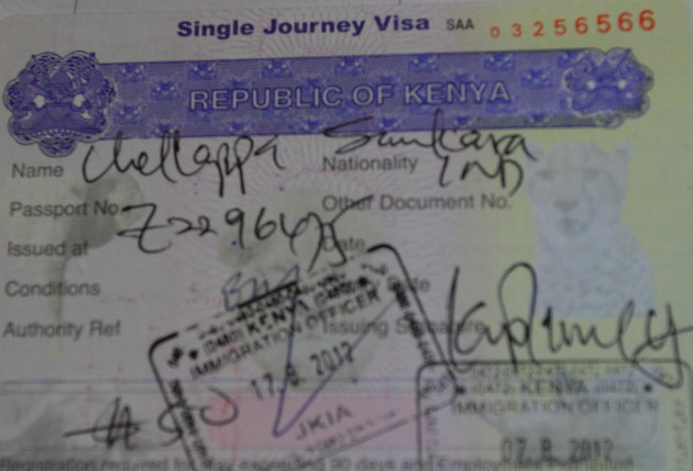 Kenya Visa on arrival