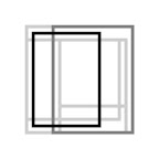 rectangle study 39, 2012, digital c-print (single edition), 40 x 40 in.