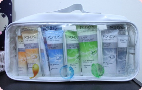 ponds clear balance facial foam