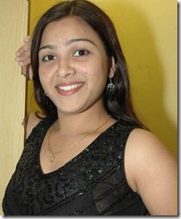 Swetha_in black dress