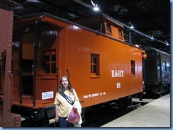 1896 Pennsylvania - Strasburg, PA - Railroad Museum of Pennsylvania - Karen & H&BT No. 16 caboose 1896 Pennsylvania - Strasburg, PA - Railroad Museum of Pennsylvania - Karen & H&BT No. 16 caboose