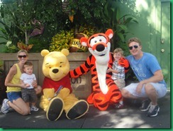 Family and pooh