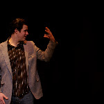 Diversey Harbor, by Marisa Wegrzyn. Directed by Brian Golden. April 7 - May 10, 2009. (l to r) Brian Stojak. Photo Credit: Amanda Clifford.