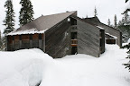 Aubrey Lodge sits in the shadow of Mount Hood, a few miles East of Government Camp, Oregon.