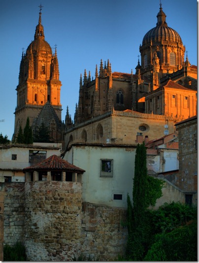 Salamanca y huerto de La Celestina. Salamanca y huerto de La Celestina.